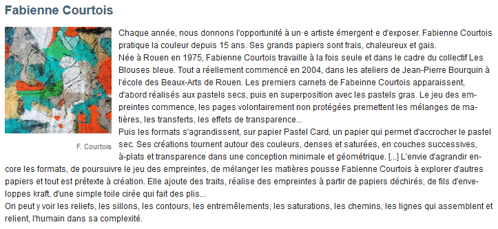 Texte publie dans le livret